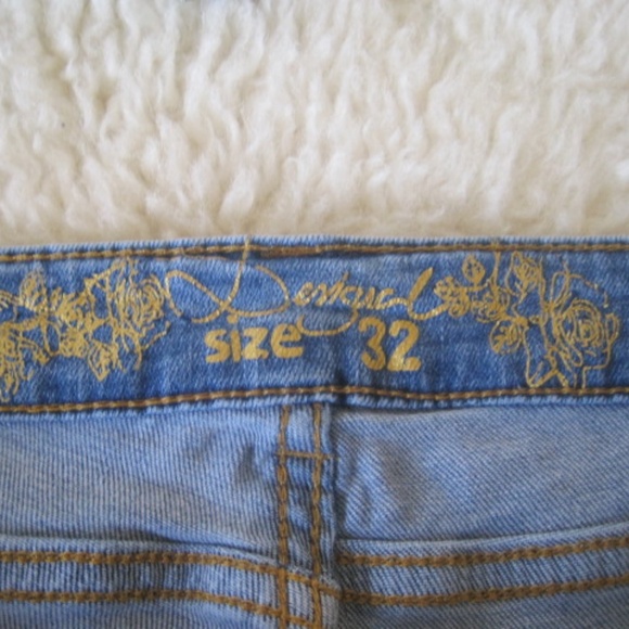 Desigual Ethnic Ankle Denim Jeans - Picture 6 of 13